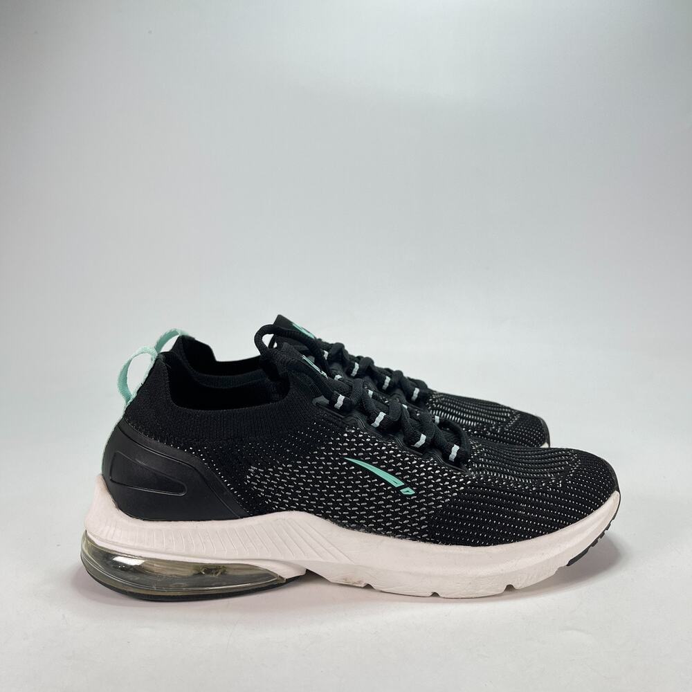 LA Gear Epic Running Athletic Shoes Black Fabric Upper LB216192Y-Women's Size 8